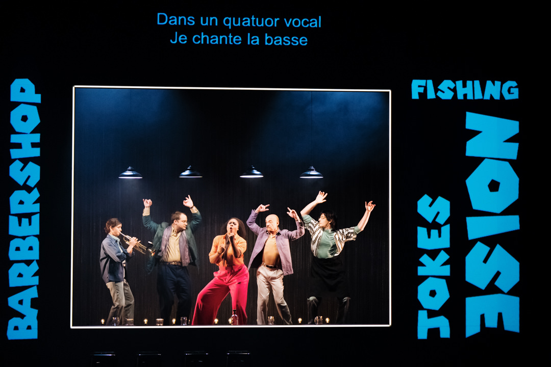 Livret Peter Stone
Chansons Fred Ebb
Musique John Kander
basé sur le film MGM de Ring Lardner et Michael Kanin
Direction musicale, arrangements Gérard Lecointe
Chef de chant, assistanat direction musicale Sébastien Jaudon
Mise en scène Jean Lacornerie
Chorégraphie, co-mise en scène Raphaël Cottin
Images Étienne Guiol avec la participation de Jacques Verzier
Scénographie Bruno De Lavenère
Lumières Romain De Lagarde
Costumes Marion Benages assistée de Clémence Roger
Maquillage Corinne Tasso Avec Ludmilla Dabo, Jacques Verzier, Dalia Constantin, Quentin Gibelin jeu, chant, Sébastien Jaudon piano, Arthur Verdet piano électrique, Jérémy Daillet percussions, Luce Perret trompette, bugle