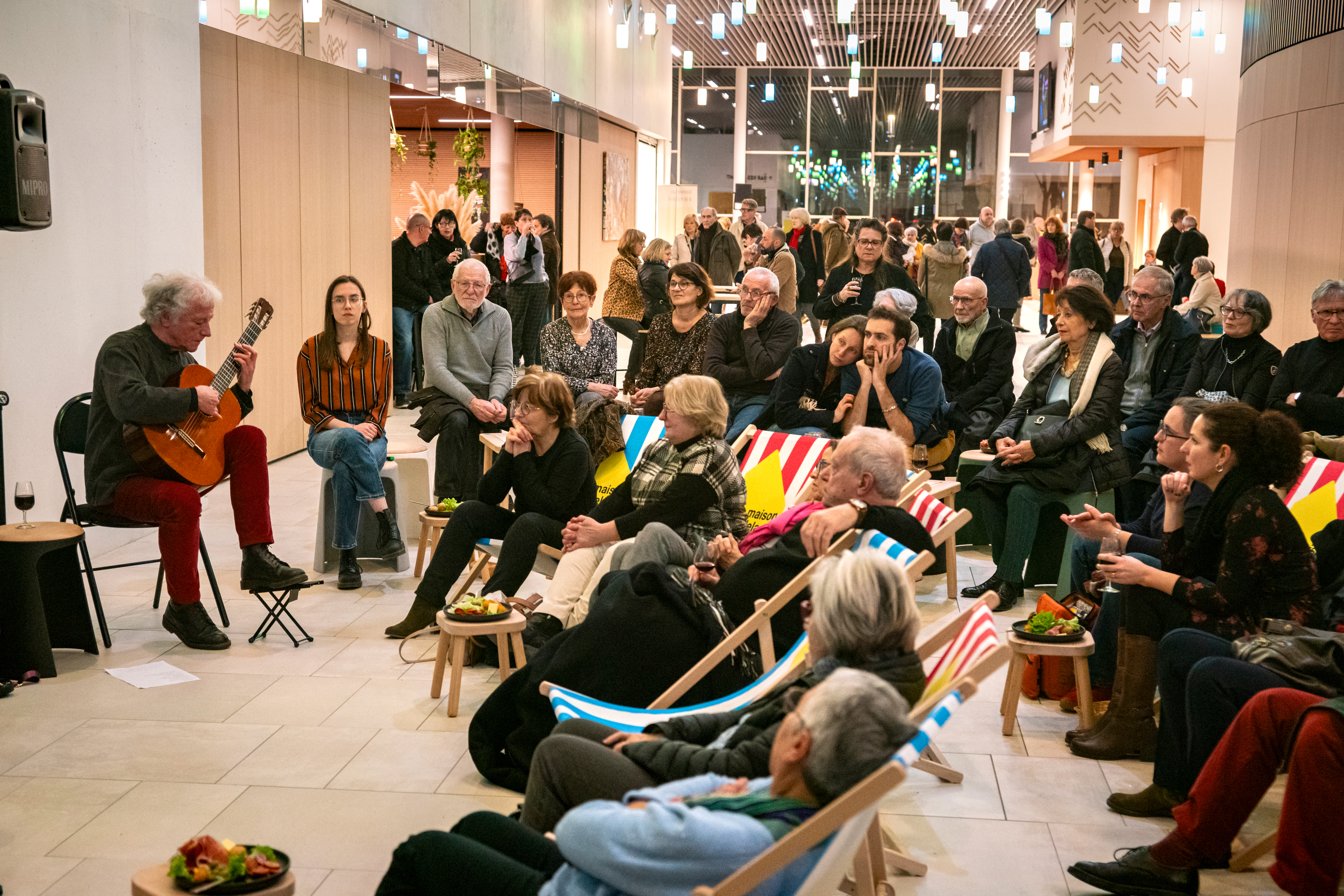 <p>Conversation espagnole autour des musiques traditionnelles espagnoles en partenariat avec l’association France-Espagne</p> 